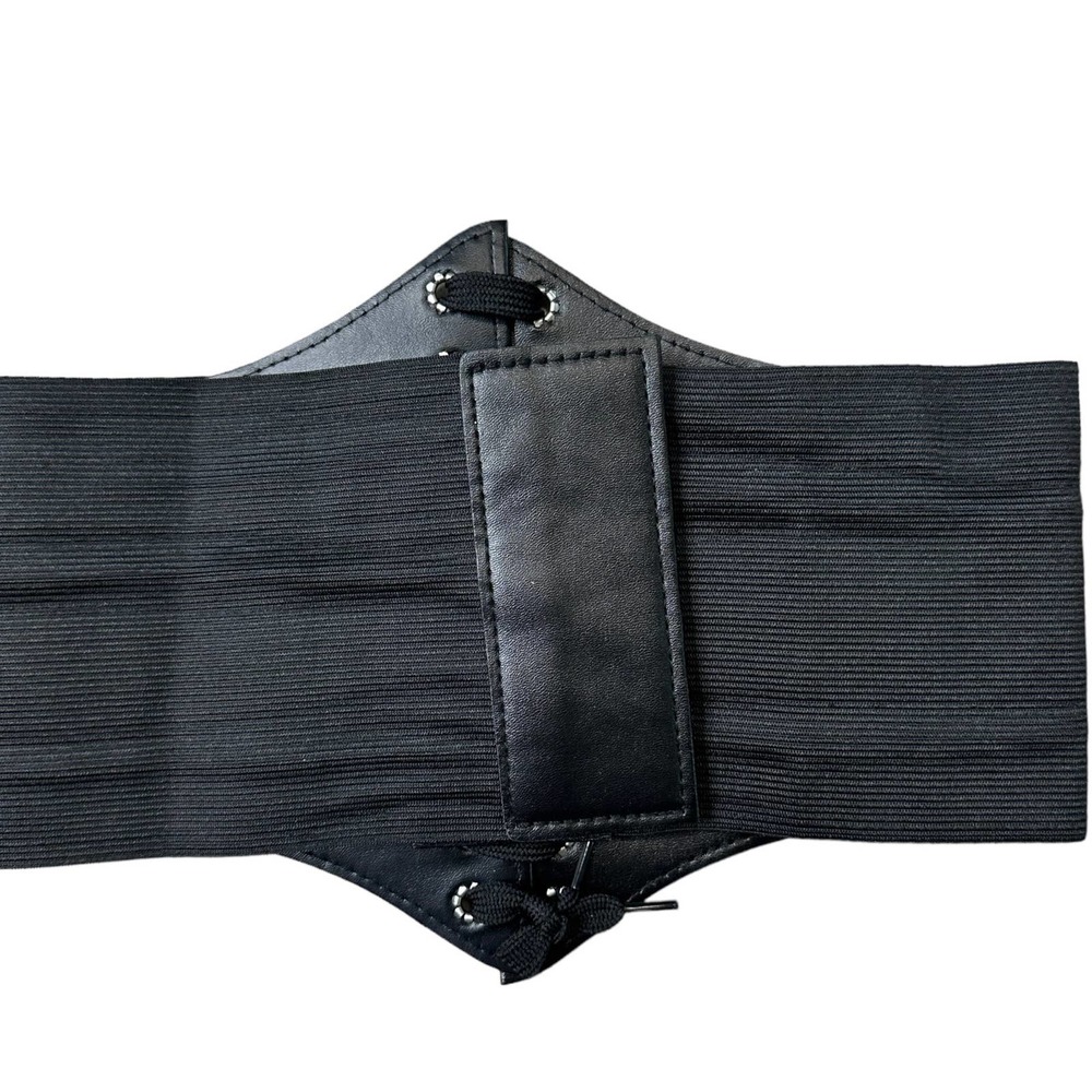 Cider Corset Lace-up Belt Black One Size Fits S, M, L - Picture 3 of 3